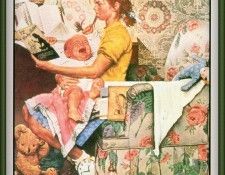 zFox Norman Rockwell Babysitter. , 