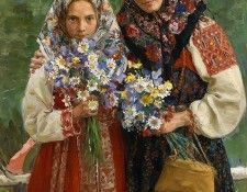 Луговые цветы 1913. Куликов Иван Семёнович (1875-1941)