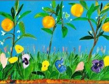 pa KenDone 11 OrangesAndPansies. , 