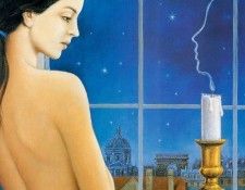 am-Rafal Olbinski La Boheme II[detail]. Olbinski, �����
