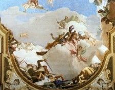 Tiepolo The Apotheosis of the Pisani Family detail1. �������, �������� ��������