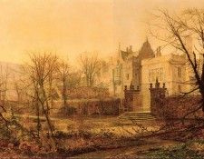 Knostrop Hall Early Morning. ������� ���� ��������