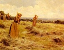 Saltmer Florence A Haymaking. Saltmer, ���������
