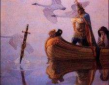 bs-fa- N C Wyeth- From The Boys King Arthur. ,  