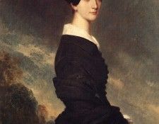 Winterhalter Franz Xavier Francoise Caroline Gonzague Princesse de Joinville 1844. �������������, ����� �������