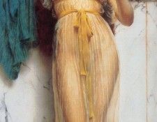 Godward The Mirror 1899 big. �������, ���� ������