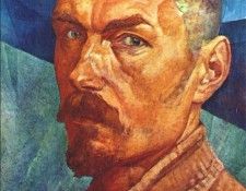 petrov-vodkin self-portrait 1918. -, 