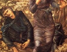 ma Burne Jones Merlin et Nimue. , 