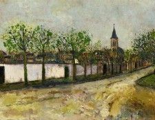 Church and Street in Montmagny 1908. �������, �����