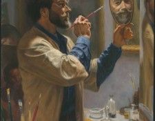 Elliott Virgil Self Portrait with Two Mirrors. �������, ��������