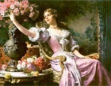 Wladyslaw Czachorski   Dama w liliowej sukni. Czachorski, ��������� ��������� ���