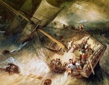 Stanfield Clarkson Cutting of the mast Sun. Stanfield, 