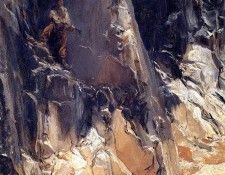 Sargent John Singer Marble Quarries at Carrara. ,  