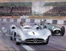 CorsaScan 009 Fangio And Moss 1957 Silverstone. , 