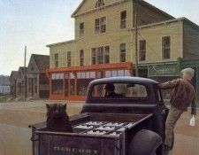Alex Colville - Milk Truck, De. , 