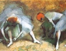 degas frieze of dancers c1883. , --