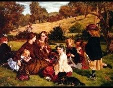 ARCHER James 1860 Summertime Gloucestershire oiil on canvas 0.764x1.060m National Gallery of Scot. , 