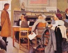 Norman Rockwell Visits A Ration Board. �������, ������