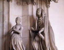 Sluter Memorial to Philip the Bold detail 2. Sluter, �����