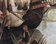 The Arrival of the Pilgrims in Cologne detail WGA. ��������, �������