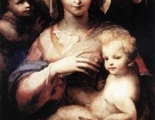 BECCAFUMI Domenico Madonna With The Infant Christ And St John The Baptist. , 