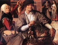 AERTSEN Pieter Market Scene 3. Aertsen, 