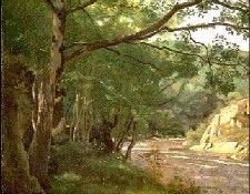 Corot Ravine in the Morvan, Near Lormes, 1860, High Museum o. ����, ���-������-������