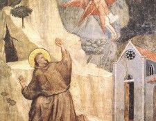 Giotto   Life of Saint Francis   [01]   Stigmatization of Saint Francis. ������ �� �������