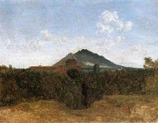 Corot Civita Castellana and Mount Soracte. ����, ���-������-������