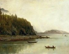 Bierstadt Albert Indians Fishing. , 