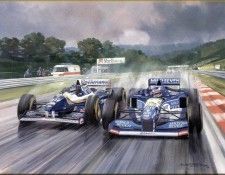 CorsaScan 042 Hill And Schumacher 1995 Spa. , 