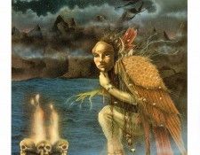 Delamare, David - Siren with Mask (end. �������, �����