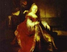 Rembrandt - Esther Preparing to Intercede with Assuerus.    