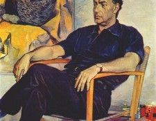 korin portrait of renato guttuso 1961. �����