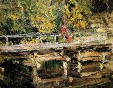 Korovin Konstantin Autumn Sun.   