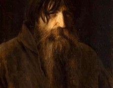 Kramskoi Head of an Old Peasant. ,  