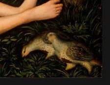 Cranach d.a. The Nymph of the Spring, after 1537, Detalj 8, . ,  