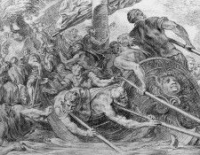 Thulden van Theodoor Odyseus lands at beach of Hades Sun. Thulden,  