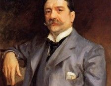 Alma Tadema Portrait of Louis Alexander Fagan. ,  