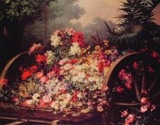 A cart of flowers. Keghel, 