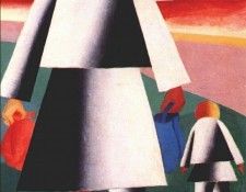 malevich to the harvest (marfa and vanka) c1927-9. , 
