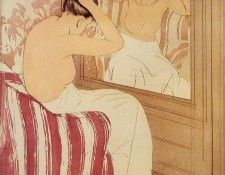 Cassatt Mary The Coiffure study.  