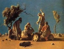 Annigoni Pietro Anacoreti nel Deserto. Annigoni, ������