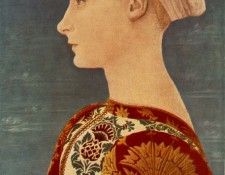 Domenico Veneziano Portrait of a young woman, Berlin. ���������, �������� �� ��������, Bartolomeovenezia, Cafirenze