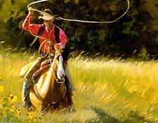 Aaw103 Bonnie Conrad Cowboy Heaven sqs. , 