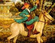 Sh 0006 Ichabod Crane enroute to the Van Tassels DanielSanSouci sqs. Суси, Даниэль Сан-