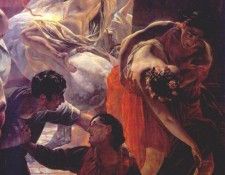 briullov the last day of pompeii detail ii.    (1799-1852)