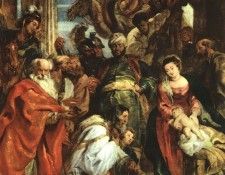 Rubens The adoration of the magi 1624 Musee Royal des Beaux-. ,  
