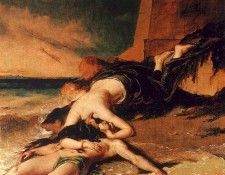 Etty William Hero and Leander. ����, ������