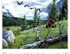 A Mountain Alphabet 0007 G AndrewKiss sqs. , 